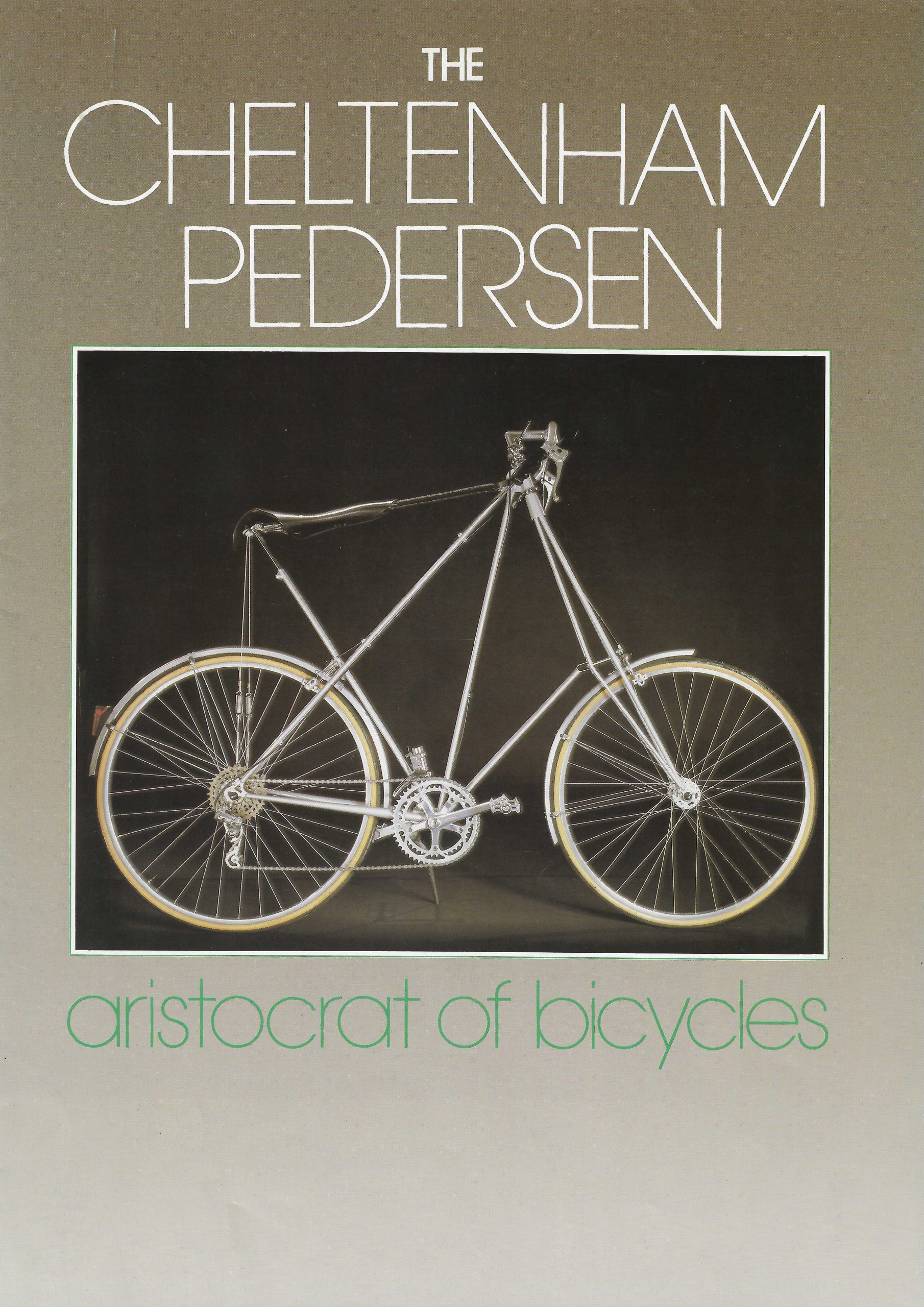 Transdisciplinary Design - The Cheltenham Pedersen - Aristocat of Bicycles